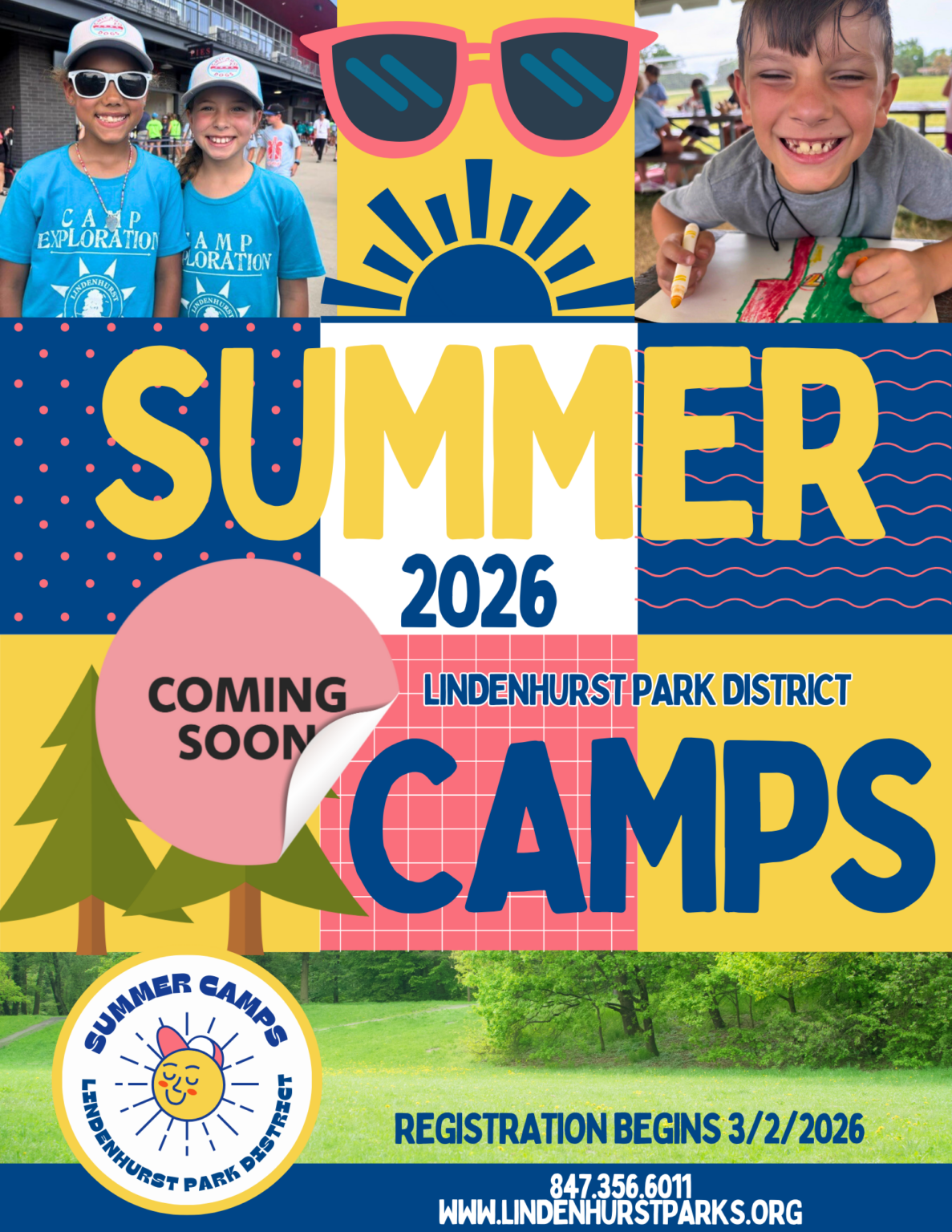 Summer 2026 Camps Coming Soon! | Lindenhurst Park District