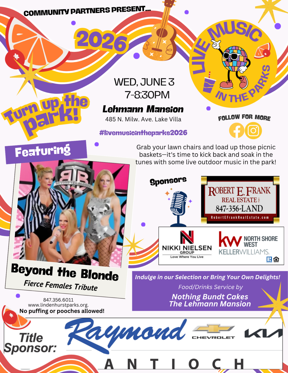 Live Music in the Park-Kick Off with Beyond The Blonde! | Lindenhurst ...